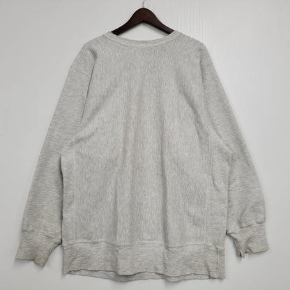 【現状渡し品】【メンズ】 Champion チャンピオン REVERSE WEAVE SWEAT リバースウィーブ スウェット USA製 刺繍タグ トレーナー 長袖 トップス 146-260512-as-19-izu サイズ：XXL カラー：グレー 万代Net店