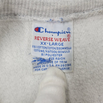 【現状渡し品】【メンズ】 Champion チャンピオン REVERSE WEAVE SWEAT リバースウィーブ スウェット USA製 刺繍タグ トレーナー 長袖 トップス 146-260512-as-19-izu サイズ：XXL カラー：グレー 万代Net店