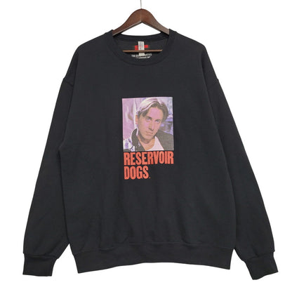 【中古品】【メンズ】 WACKO MARIA ワコマリア RESERVOIR DOGS CREWNECK SWEAT SHIRT MR.ORANGE レザボアドッグス クルーネック スウェットシャツ トレーナー 142-260512-as-18-izu サイズ：L カラー：ブラック 万代Net店