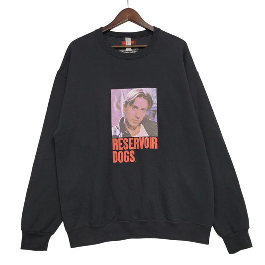 【中古品】【メンズ】 WACKO MARIA ワコマリア RESERVOIR DOGS CREWNECK SWEAT SHIRT MR.ORANGE レザボアドッグス クルーネック スウェットシャツ トレーナー 142-260512-as-18-izu サイズ：L カラー：ブラック 万代Net店