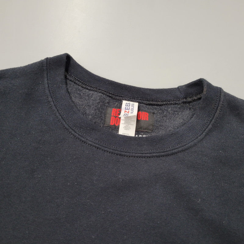 【中古品】【メンズ】 WACKO MARIA ワコマリア RESERVOIR DOGS CREWNECK SWEAT SHIRT MR.ORANGE レザボアドッグス クルーネック スウェットシャツ トレーナー 142-260512-as-18-izu サイズ：L カラー：ブラック 万代Net店