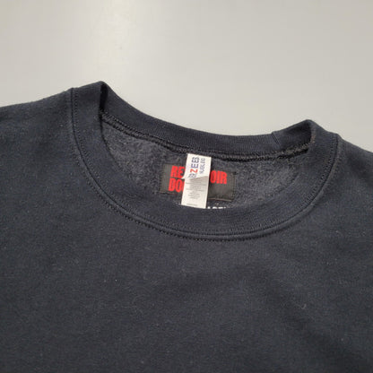 【中古品】【メンズ】 WACKO MARIA ワコマリア RESERVOIR DOGS CREWNECK SWEAT SHIRT MR.ORANGE レザボアドッグス クルーネック スウェットシャツ トレーナー 142-260512-as-18-izu サイズ：L カラー：ブラック 万代Net店