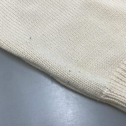 【中古品】【メンズ】 STUSSY ステューシー CURLY S SWEATER 115652 カーリーS セーター ニット 142-260524-as-24-izu サイズ：L カラー：クリーム系 万代Net店
