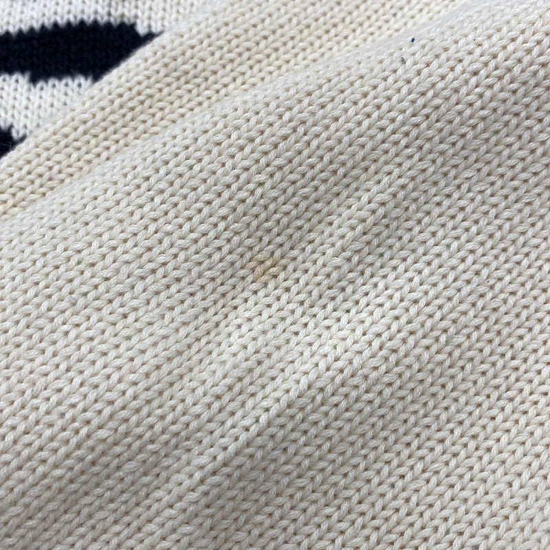 【中古品】【メンズ】 STUSSY ステューシー CURLY S SWEATER 115652 カーリーS セーター ニット 142-260524-as-24-izu サイズ：L カラー：クリーム系 万代Net店