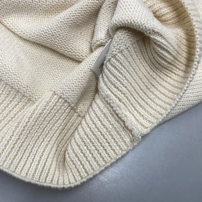 【中古品】【メンズ】 STUSSY ステューシー CURLY S SWEATER 115652 カーリーS セーター ニット 142-260524-as-24-izu サイズ：L カラー：クリーム系 万代Net店