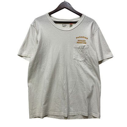 【中古品】【メンズ】 WACKO MARIA ワコマリア PARADICE GUILTY PARTIES POCKET SS TEE パラダイス ギルティーパーティーズ ポケット ショートスリーブ Tシャツ トップス 半袖 142-260728-cs-15-izu サイズ：L カラー：ホワイト 万代Net店