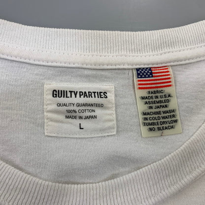 【中古品】【メンズ】 WACKO MARIA ワコマリア PARADICE GUILTY PARTIES POCKET SS TEE パラダイス ギルティーパーティーズ ポケット ショートスリーブ Tシャツ トップス 半袖 142-260728-cs-15-izu サイズ：L カラー：ホワイト 万代Net店