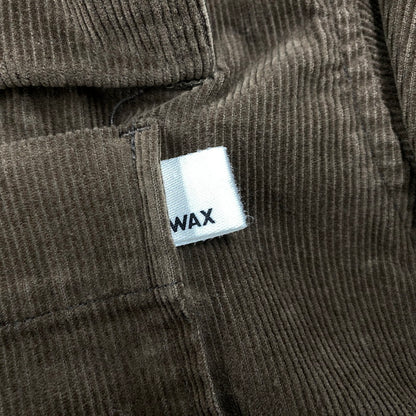 【中古品】【メンズ】 WAX ワックス CORDUROY FATIGUE JACKET WX-0122 コーデュロイ ファティーグジャケット 142-260519-as-20-izu サイズ：M カラー：ブラウン 万代Net店