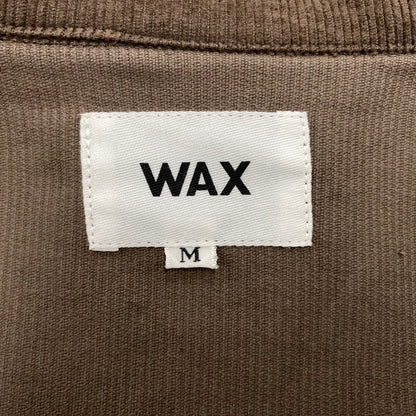 【中古品】【メンズ】 WAX ワックス CORDUROY FATIGUE JACKET WX-0122 コーデュロイ ファティーグジャケット 142-260519-as-20-izu サイズ：M カラー：ブラウン 万代Net店