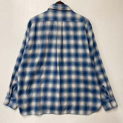 【中古品】【メンズ】 RADIALL ラディアル EL CAMINO - REGULAR COLLARED SHIRT L/S RAD-25SS-SH006 レギュラーカラーシャツ 長袖 142-260519-as-21-izu サイズ：S カラー：ブルー 万代Net店
