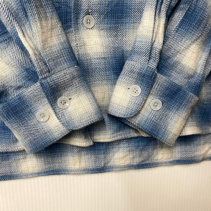 【中古品】【メンズ】 RADIALL ラディアル EL CAMINO - REGULAR COLLARED SHIRT L/S RAD-25SS-SH006 レギュラーカラーシャツ 長袖 142-260519-as-21-izu サイズ：S カラー：ブルー 万代Net店