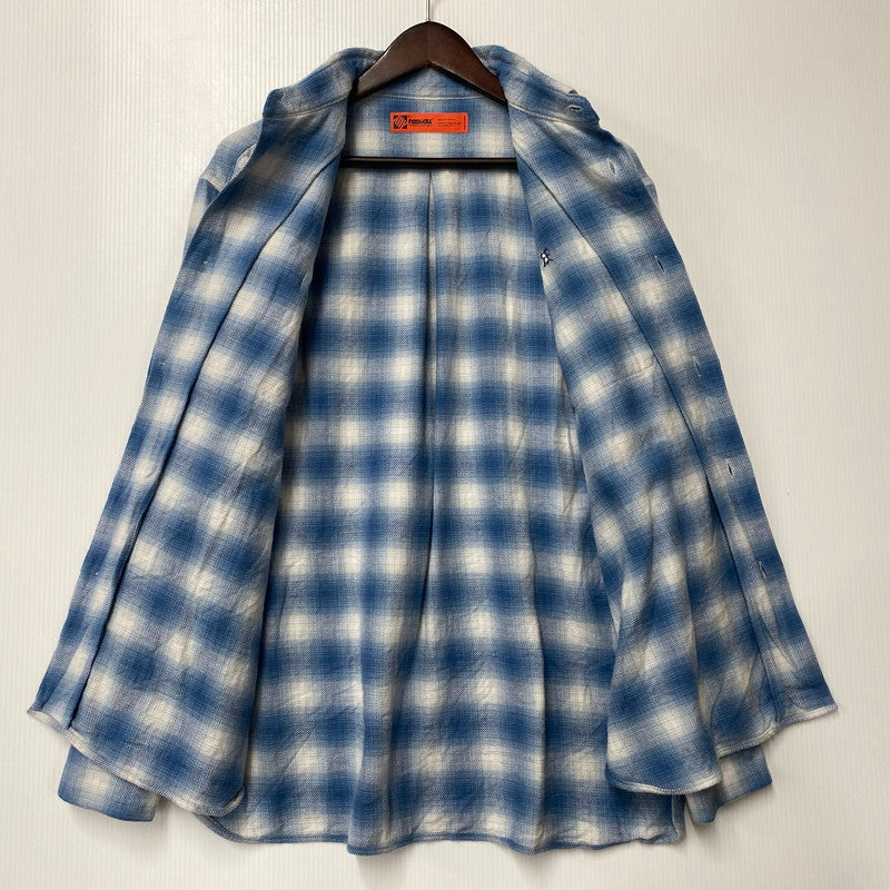 【中古品】【メンズ】 RADIALL ラディアル EL CAMINO - REGULAR COLLARED SHIRT L/S RAD-25SS-SH006 レギュラーカラーシャツ 長袖 142-260519-as-21-izu サイズ：S カラー：ブルー 万代Net店
