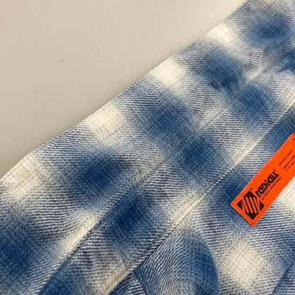 【中古品】【メンズ】 RADIALL ラディアル EL CAMINO - REGULAR COLLARED SHIRT L/S RAD-25SS-SH006 レギュラーカラーシャツ 長袖 142-260519-as-21-izu サイズ：S カラー：ブルー 万代Net店