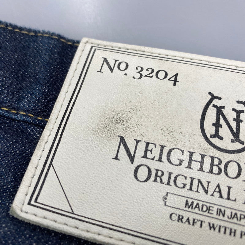 【中古品】【メンズ】 NEIGHBORHOOD ネイバーフッド RIGID.DP NARROW 14OZ-PT 171DCNH-PTM06 リジッド ディープ ナロー デニムパンツ 153-260516-as-09-izu サイズ：S カラー：インディゴ 万代Net店