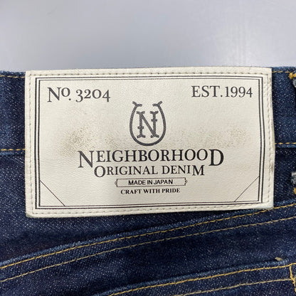 【中古品】【メンズ】 NEIGHBORHOOD ネイバーフッド RIGID.DP NARROW 14OZ-PT 171DCNH-PTM06 リジッド ディープ ナロー デニムパンツ 153-260516-as-09-izu サイズ：S カラー：インディゴ 万代Net店