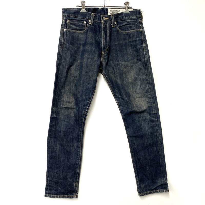 【中古品】【メンズ】 NEIGHBORHOOD ネイバーフッド 142DCNH-PTM06 RIGID.DP NARROW リジッド ディーピー ナロー 14OZ-PT ズボン ボトムス 153-260515-ya-01-izu サイズ：S カラー：インディゴ 万代Net店