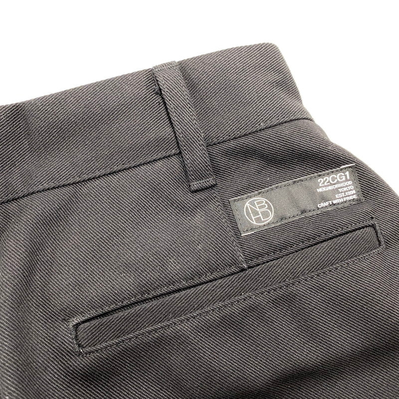 【中古品】【メンズ】 NEIGHBORHOOD ネイバーフッド WP SLIM EC-PT 221BENH-PTM02 パンツ ボトムス 153-260524-as-22-izu サイズ：S カラー：ブラック 万代Net店