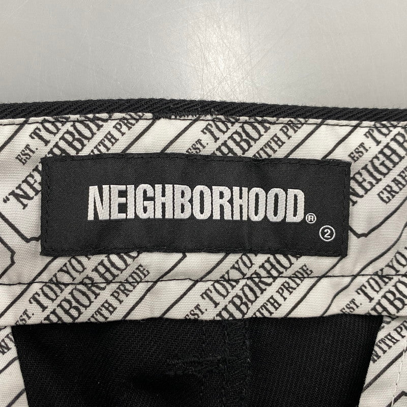 【中古品】【メンズ】 NEIGHBORHOOD ネイバーフッド WP SLIM EC-PT 221BENH-PTM02 パンツ ボトムス 153-260524-as-22-izu サイズ：S カラー：ブラック 万代Net店