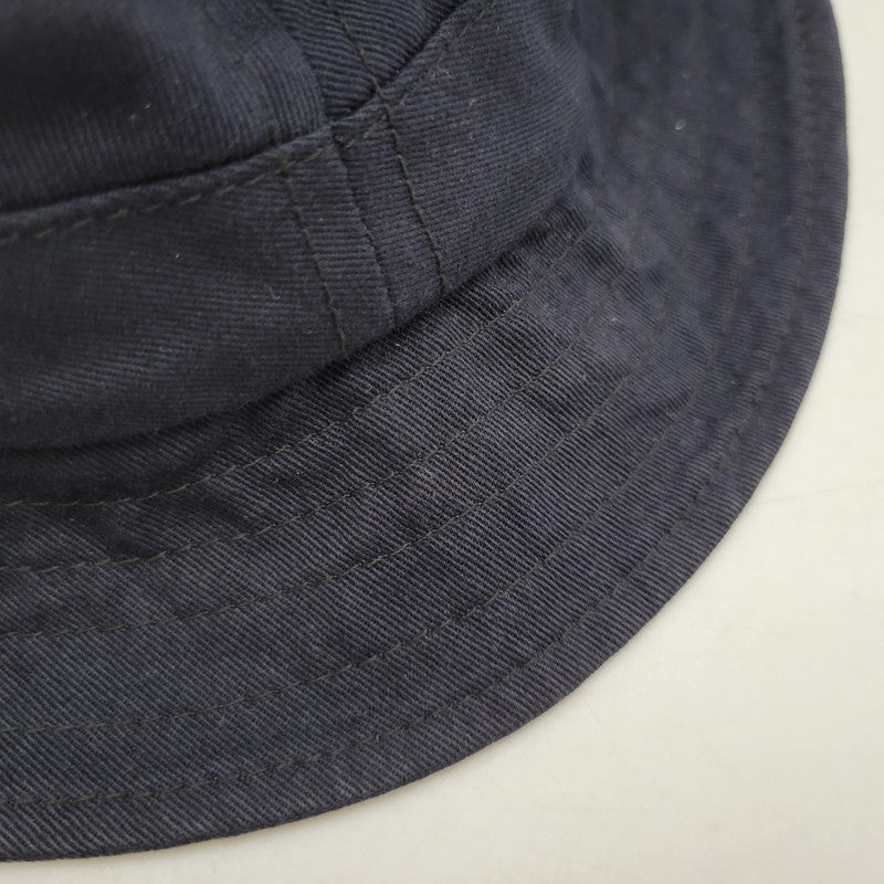【中古品】【メンズ/レディース】 Supreme シュプリーム TWILL CRUSHER HAT ツイル クラッシャーハット 帽子 185-260512-as-24-izu サイズ：M/L カラー：ネイビー 万代Net店