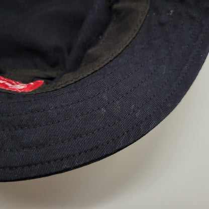 【中古品】【メンズ/レディース】 Supreme シュプリーム TWILL CRUSHER HAT ツイル クラッシャーハット 帽子 185-260512-as-24-izu サイズ：M/L カラー：ネイビー 万代Net店