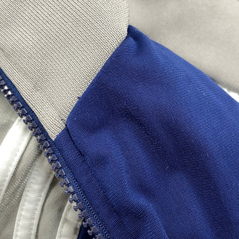 【中古品】【メンズ】 OLD ADIDAS オールド アディダス REAL MADRID TRACK JACKET レアル マドリード トラック ジャケット アウター 146-260523-kh-05-izu サイズ：L カラー：ブルー×グレー 万代Net店