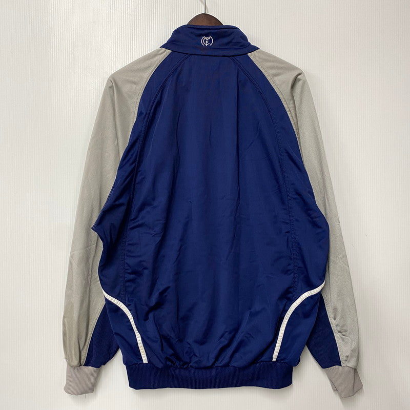 【中古品】【メンズ】 OLD ADIDAS オールド アディダス REAL MADRID TRACK JACKET レアル マドリード トラック ジャケット アウター 146-260523-kh-05-izu サイズ：L カラー：ブルー×グレー 万代Net店