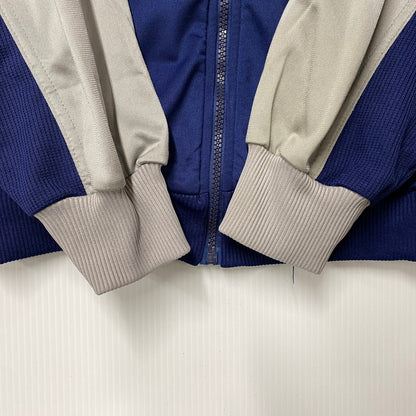 【中古品】【メンズ】 OLD ADIDAS オールド アディダス REAL MADRID TRACK JACKET レアル マドリード トラック ジャケット アウター 146-260523-kh-05-izu サイズ：L カラー：ブルー×グレー 万代Net店