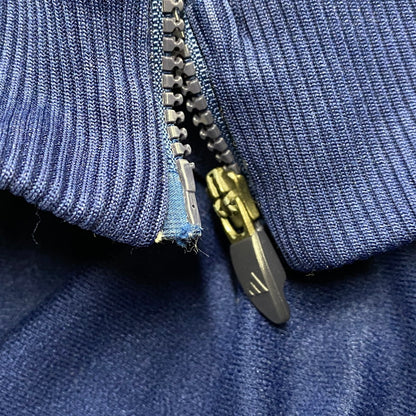【中古品】【メンズ】 OLD ADIDAS オールド アディダス REAL MADRID TRACK JACKET レアル マドリード トラック ジャケット アウター 146-260523-kh-05-izu サイズ：L カラー：ブルー×グレー 万代Net店