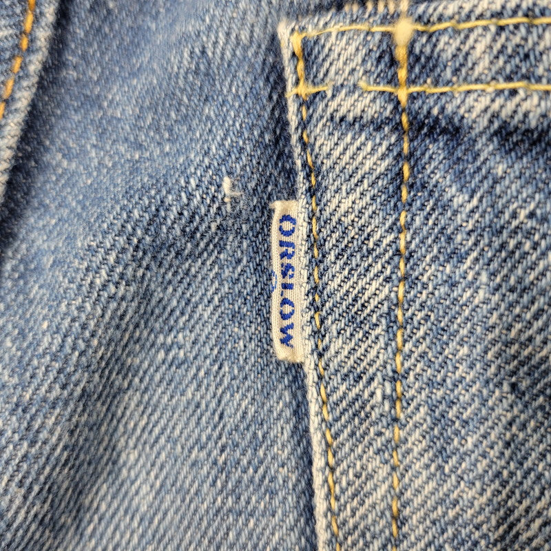 【中古品】【メンズ】 OR SLOW オアスロウ ZIP FLY DENIM PANTS ジップ フライ デニム パンツ ボトムス 156-260620-kh-06-izu サイズ：M カラー：インディゴ 万代Net店