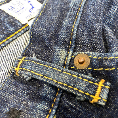 【中古品】【メンズ】 OR SLOW オアスロウ LOT 107 DENIM PANTS デニム パンツ ズボン ボトムス 156-260714-ya-15-izu サイズ：M カラー：インディゴ 万代Net店