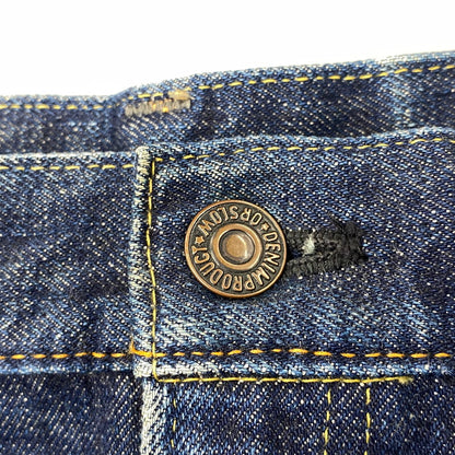 【中古品】【メンズ】 OR SLOW オアスロウ LOT 107 DENIM PANTS デニム パンツ ズボン ボトムス 156-260714-ya-15-izu サイズ：M カラー：インディゴ 万代Net店