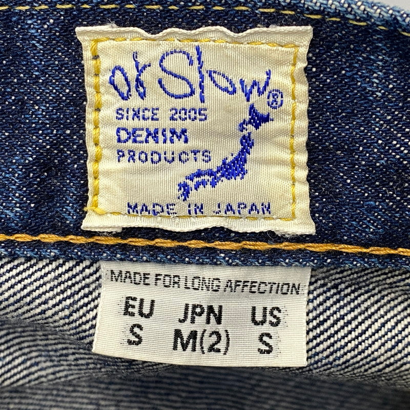 【中古品】【メンズ】 OR SLOW オアスロウ LOT 107 DENIM PANTS デニム パンツ ズボン ボトムス 156-260714-ya-15-izu サイズ：M カラー：インディゴ 万代Net店