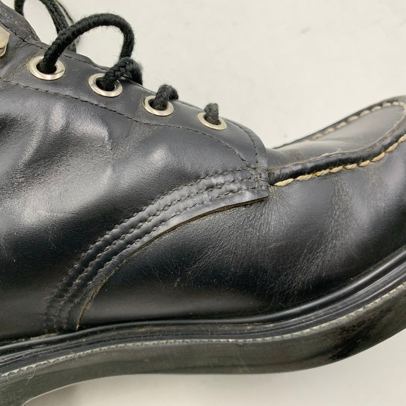 【中古品】【メンズ/レディース】 RED WING レッドウィング 8133 刺繍羽タグ USA製 SUPERSOLE 6-INCH MOC-TOE スーパーソール 6インチ モックトゥ ブーツ靴 164-260513-kh-18-izu サイズ：6 1/2D カラー：ブラック 万代Net店