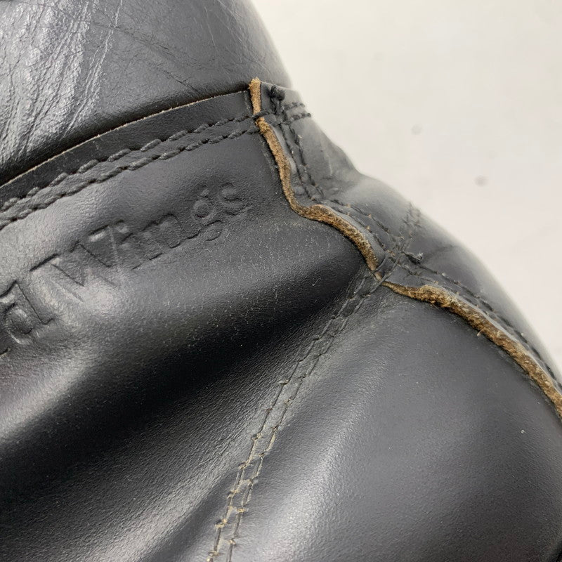 【中古品】【メンズ/レディース】 RED WING レッドウィング 8133 刺繍羽タグ USA製 SUPERSOLE 6-INCH MOC-TOE スーパーソール 6インチ モックトゥ ブーツ靴 164-260513-kh-18-izu サイズ：6 1/2D カラー：ブラック 万代Net店