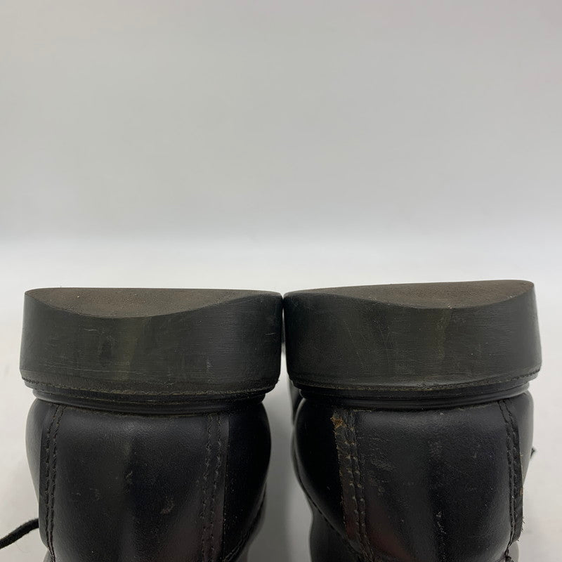 【中古品】【メンズ/レディース】 RED WING レッドウィング 8133 刺繍羽タグ USA製 SUPERSOLE 6-INCH MOC-TOE スーパーソール 6インチ モックトゥ ブーツ靴 164-260513-kh-18-izu サイズ：6 1/2D カラー：ブラック 万代Net店