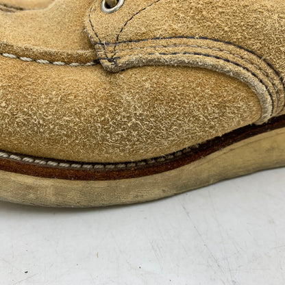 【現状渡し品】【メンズ】 RED WING レッドウィング 刺繍羽タグ USA製 IRISH SETTER MOC TOE SUEDE アイリッシュ セッター モック トゥ スエード ブーツ 靴 164-260513-kh-17-izu サイズ：7 1/2 カラー：ベージュ 万代Net店