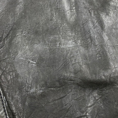 【中古品】【メンズ】 OLD GAP オールド ギャップ 紺タグ SHEEP LEATHER RIDERS JACKET シープ レザー ライダース ジャケット アウター 146-260513-kh-01-izu サイズ：XL カラー：ブラック 万代Net店