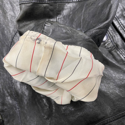 【中古品】【メンズ】 OLD GAP オールド ギャップ 紺タグ SHEEP LEATHER RIDERS JACKET シープ レザー ライダース ジャケット アウター 146-260513-kh-01-izu サイズ：XL カラー：ブラック 万代Net店