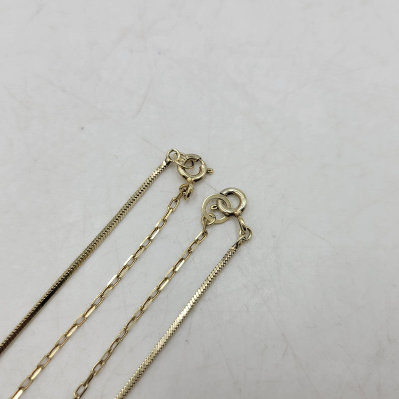 【中古品】【レディース】 MARIHA マリハ SV925 SILENT RAIN 2連 CHAIN NECKLACE サイレントレイン チェーン ネックレス アクセサリー 192-260513-kh-12-izu カラー：ゴールド 万代Net店