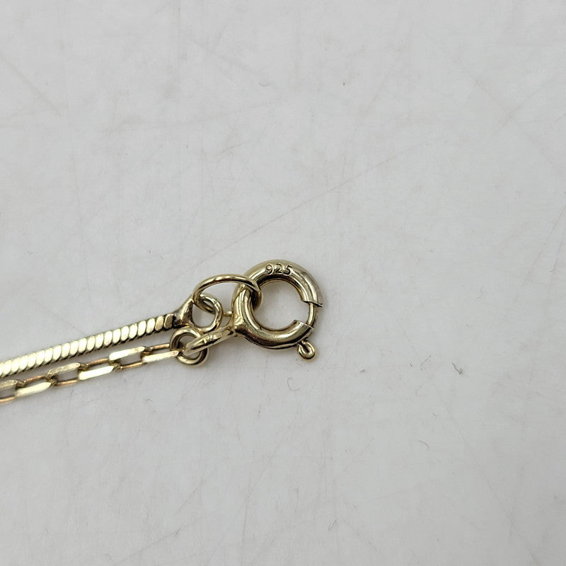 【中古品】【レディース】 MARIHA マリハ SV925 SILENT RAIN 2連 CHAIN NECKLACE サイレントレイン チェーン ネックレス アクセサリー 192-260513-kh-12-izu カラー：ゴールド 万代Net店