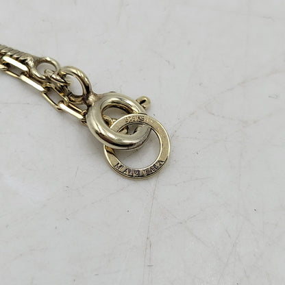 【中古品】【レディース】 MARIHA マリハ SV925 SILENT RAIN 2連 CHAIN NECKLACE サイレントレイン チェーン ネックレス アクセサリー 192-260513-kh-12-izu カラー：ゴールド 万代Net店