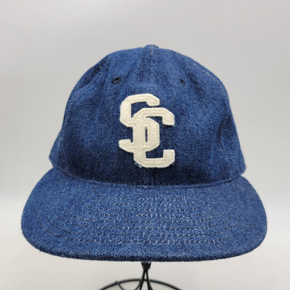 【中古品】【メンズ/レディース】 EBBETS FIELD FLANNELS エベッツフィールドフランネルズ SC DENIM BASEBALL CAP デニム ベースボールキャップ 帽子 185-260523-as-07-izu サイズ：7 1/2 カラー：インディゴ 万代Net店