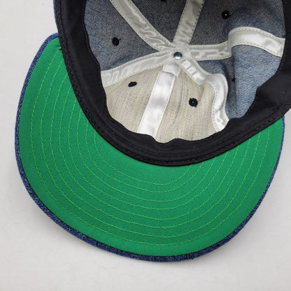 【中古品】【メンズ/レディース】 EBBETS FIELD FLANNELS エベッツフィールドフランネルズ SC DENIM BASEBALL CAP デニム ベースボールキャップ 帽子 185-260523-as-07-izu サイズ：7 1/2 カラー：インディゴ 万代Net店