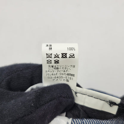 【中古品】【メンズ/レディース】 EBBETS FIELD FLANNELS エベッツフィールドフランネルズ SC DENIM BASEBALL CAP デニム ベースボールキャップ 帽子 185-260523-as-07-izu サイズ：7 1/2 カラー：インディゴ 万代Net店