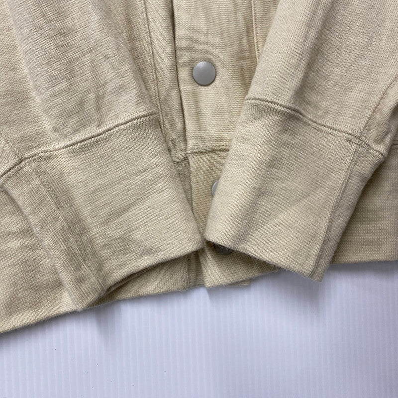 【中古品】【レディース】 45R フォーティファイブ・アール US MOO WOOL 908 REVERSE LOGO STADIUM CARDIGAN ロゴ スタジアム カーディガン 168-260516-as-01-izu サイズ：3 カラー：ベージュ 万代Net店