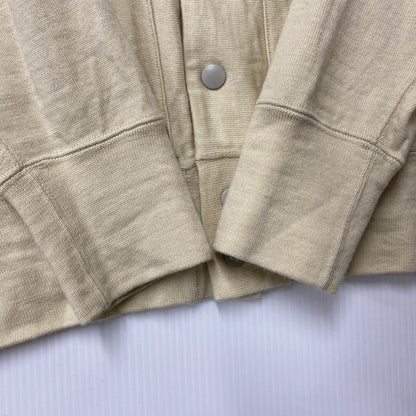 【中古品】【レディース】 45R フォーティファイブ・アール US MOO WOOL 908 REVERSE LOGO STADIUM CARDIGAN ロゴ スタジアム カーディガン 168-260516-as-01-izu サイズ：3 カラー：ベージュ 万代Net店