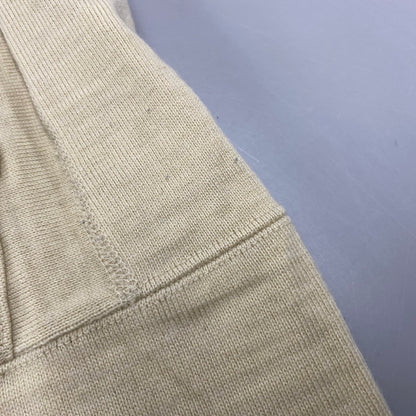 【中古品】【レディース】 45R フォーティファイブ・アール US MOO WOOL 908 REVERSE LOGO STADIUM CARDIGAN ロゴ スタジアム カーディガン 168-260516-as-01-izu サイズ：3 カラー：ベージュ 万代Net店