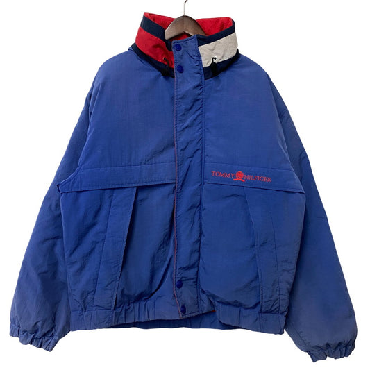 【中古品】【メンズ】 TOMMY HILFIGER トミーヒルフィガー DOWN JACKET ダウンジャケット アウター 146-260524-as-31-izu サイズ：L カラー：ブルー 万代Net店