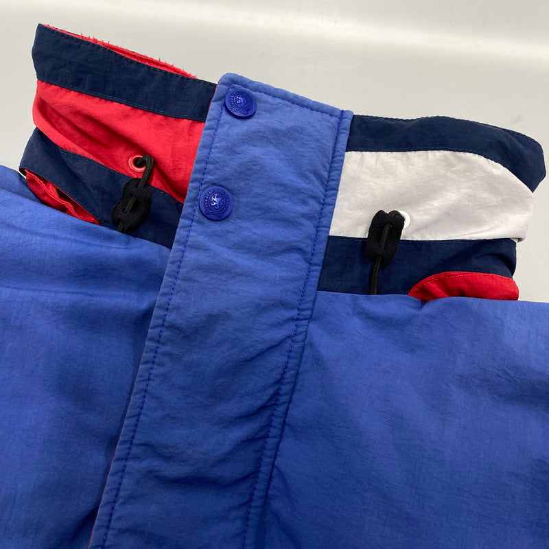【中古品】【メンズ】 TOMMY HILFIGER トミーヒルフィガー DOWN JACKET ダウンジャケット アウター 146-260524-as-31-izu サイズ：L カラー：ブルー 万代Net店