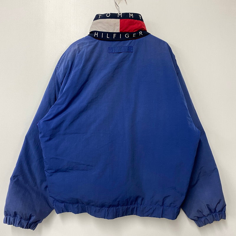 【中古品】【メンズ】 TOMMY HILFIGER トミーヒルフィガー DOWN JACKET ダウンジャケット アウター 146-260524-as-31-izu サイズ：L カラー：ブルー 万代Net店